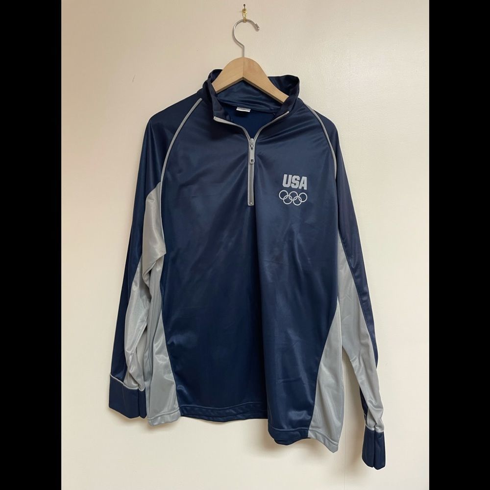 Team USA Olympic Zip Up Wind Jacket